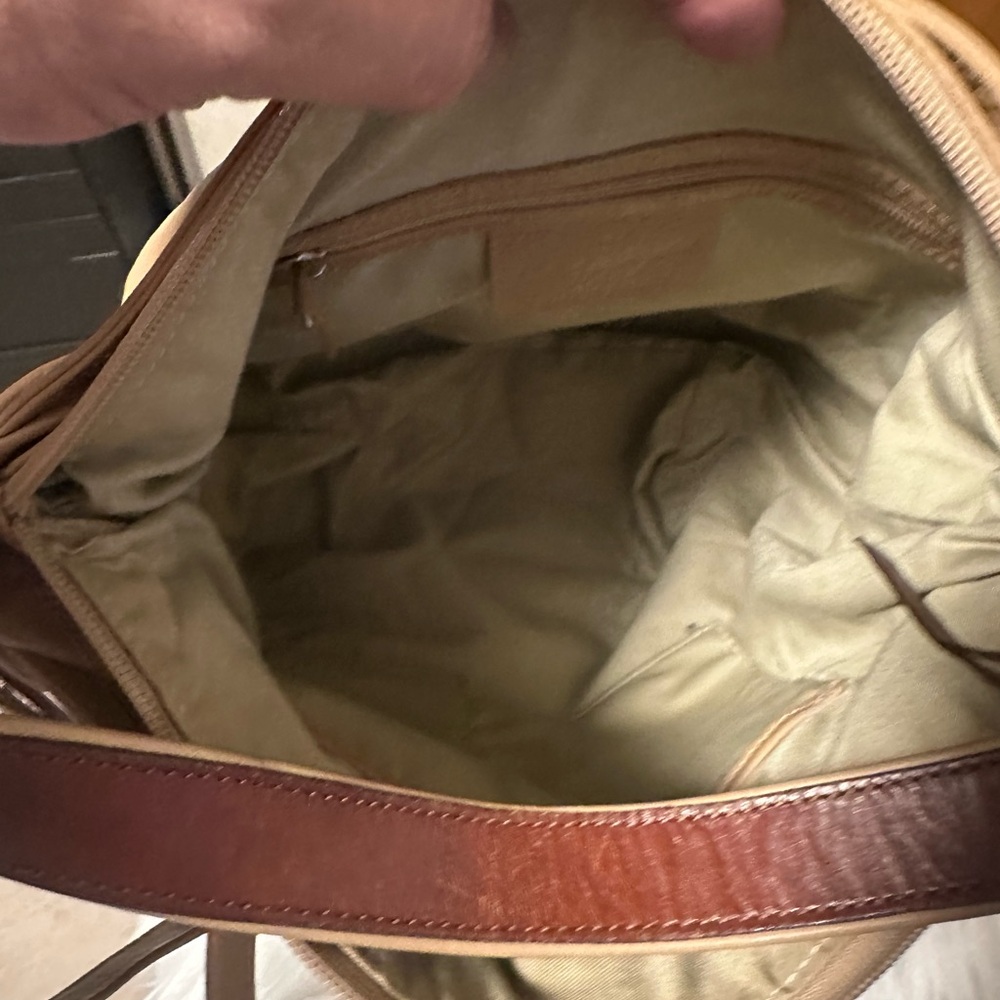 Tan Leather Shoulder Bag - Picture 8 of 8
